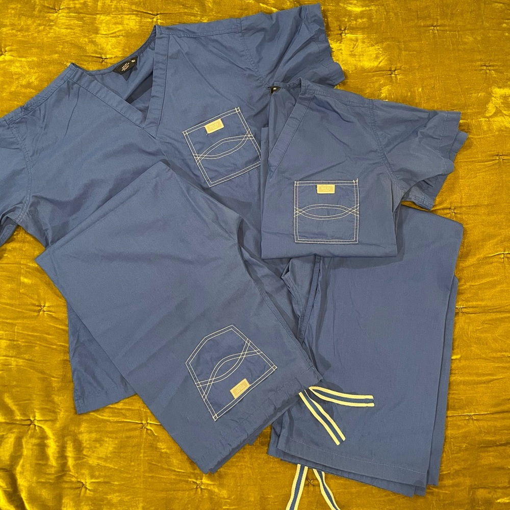 Blue Sky Scrubs: 2 SETS